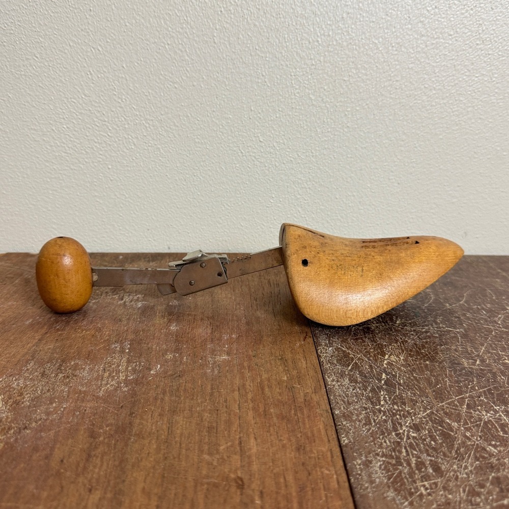 Vintage‎ Wetherby Kayser Shoe Stretcher Wood Metal Adjustable Shoe Tree Shaper